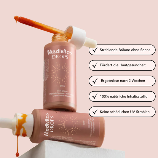 Medivitas Glow Drops™ - Natürliche Bräune ohne UV
